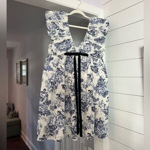 Didi Dress blue floral